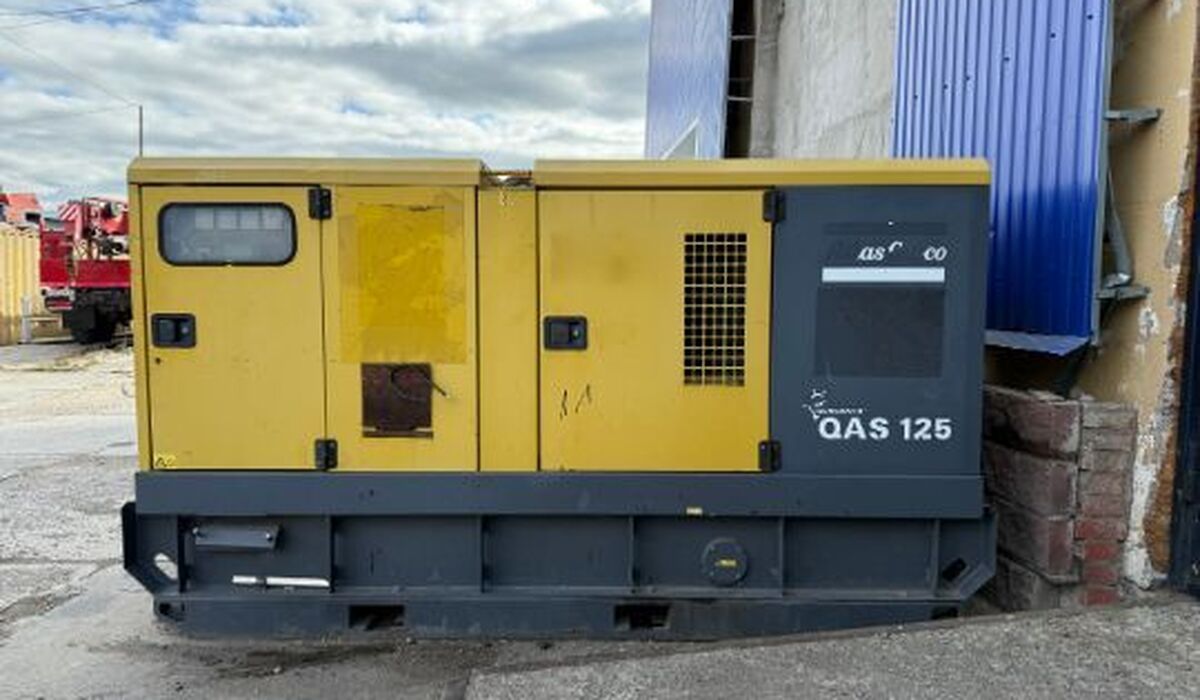 Дизельный генератор Atlas Copco QАS-125, 100 кВт, б/у