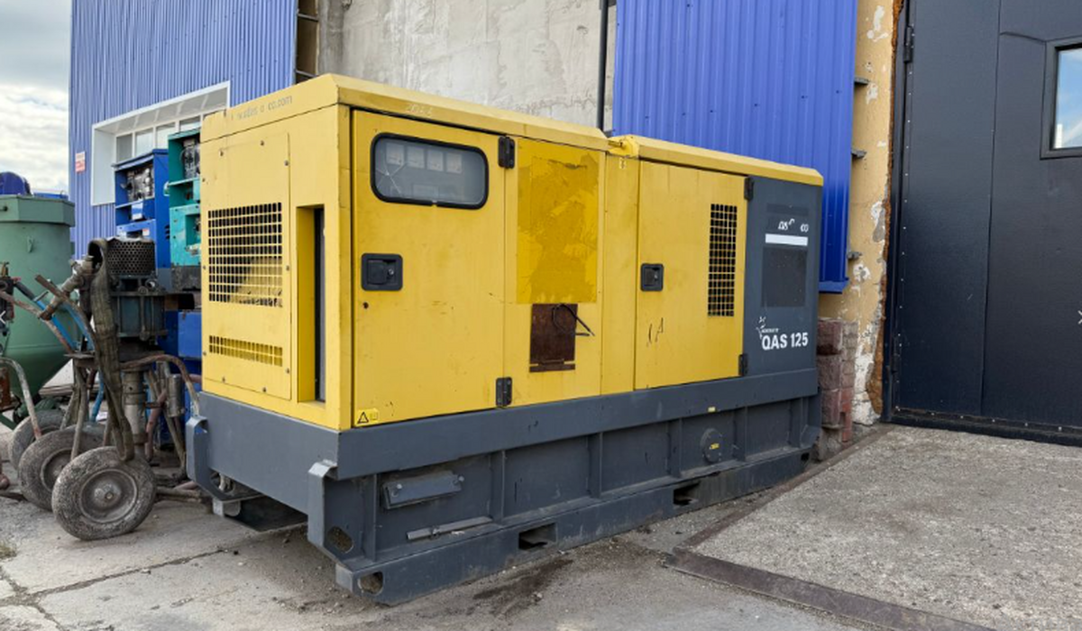 Дизельный генератор Atlas Copco QАS-125, 100 кВт, б/у